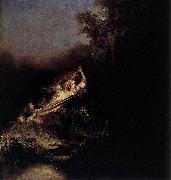 REMBRANDT Harmenszoon van Rijn The abduction of Proserpina. painting